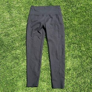 Offline by Aerie The Hugger legging hi rise black large. Long inseam